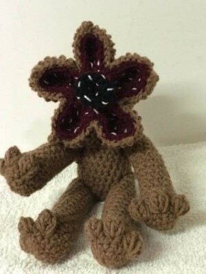 Handmade Crocheted Stuffed Stranger Things Inspired Demogorgon