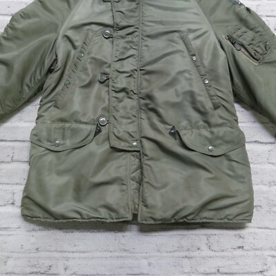 SOUTHERN ATHLETIC N-3B 60’s Vintage USAF N-3B Parka | Size M - Brick Vintage
