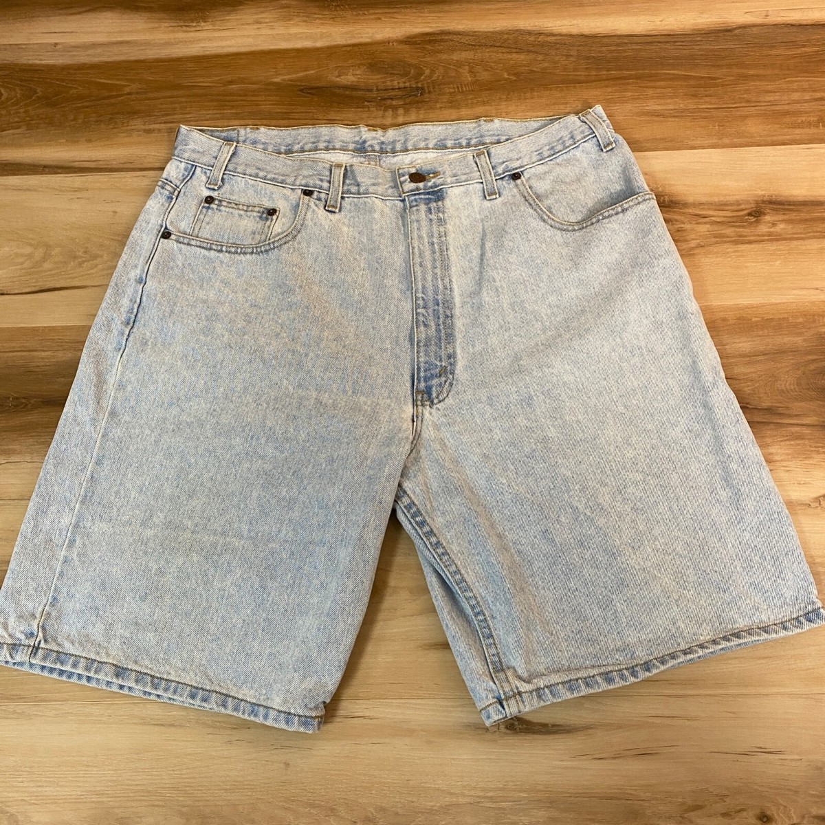 【YOURNUS】D-ring Vintage Bermuda Denim Pants Floerns Women's Baggy Denim Bermuda Y2k Vintage Straight Leg