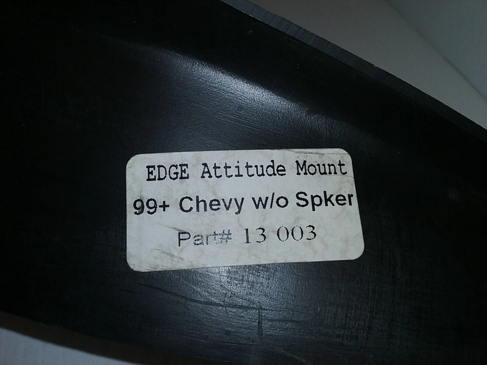 EDGE ACTITUD MOUNT 13003 99+ CHEVY SIN ALTAVOZ, NNB Foto 3 de 4