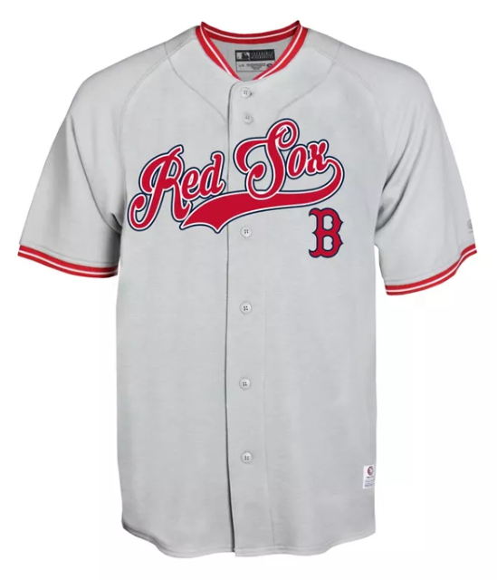 red sox grey jersey