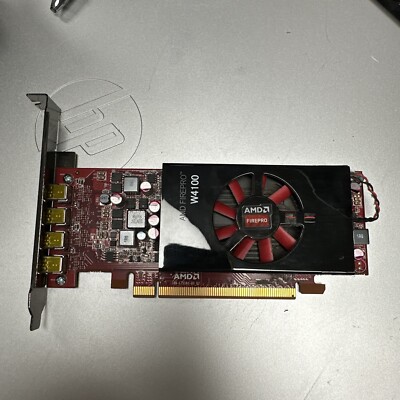 Dell AMD FirePro W4100 2GB 128bit GDDR5 PCIe x16 Video Graphics Card 025D14 F SH
