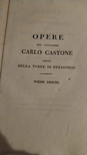 Della TORRE di REZZONICO Carlo Castone. poesie liriche. como 1816