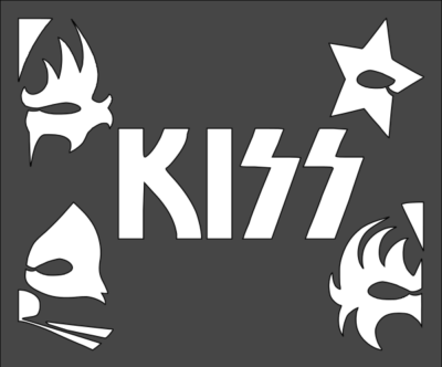 Free Kiss Makeup Stencil | Saubhaya Makeup