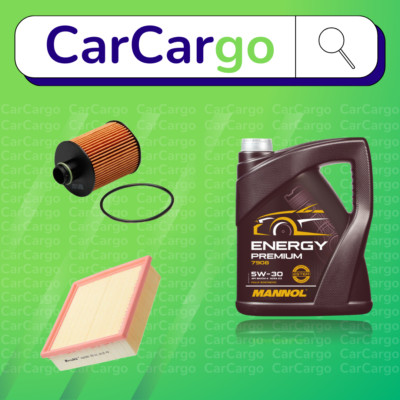 Service Kit for Fiat Grande Punto 1.9 D Multijet Diesel 2006-2009 Oil Air + Oil