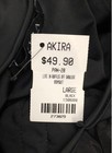 AKIRA Women's Black Life In Ruffles Off Shoulder Bodysuit Sz L NWT — photo 3