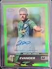 Evander 2023 Topps Chrome MLS Green Refractor Auto #48/99 FC Cincinnati