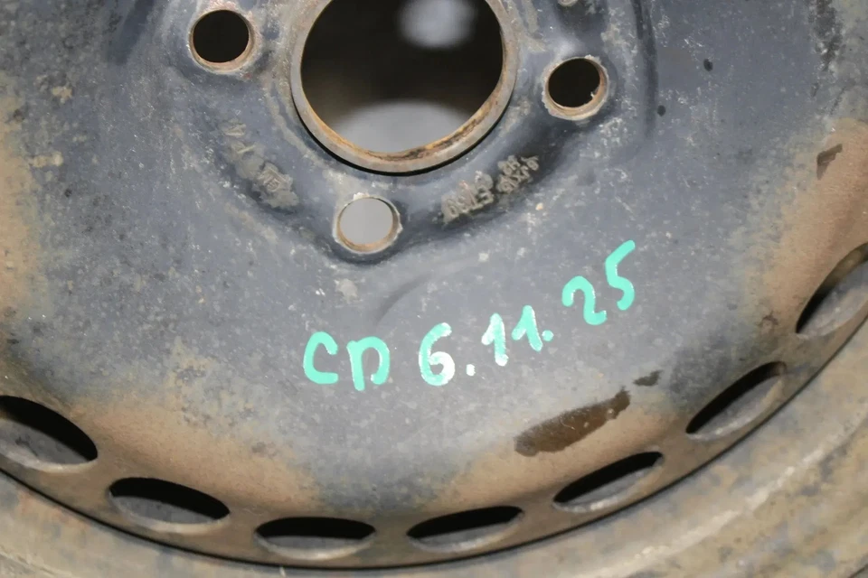 Opel Corsa D Reifen Allwetterreifen Felgen Stahlfelgen 185 60 R15 ET 39 4 Loch - Bild 3 von 4