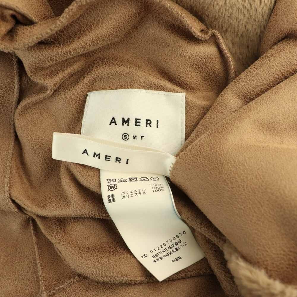 Ameri VINTAGE Shearling Layered Faux Boa Coat Wom… - image 9