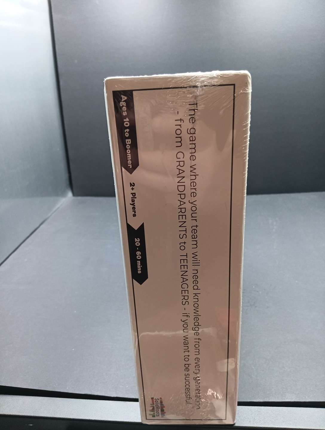 2020 SolidRoots Mind the Gap Trivia Generational Party Game T2004