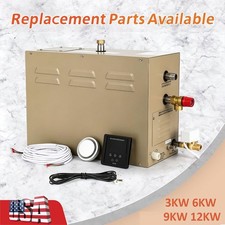 3KW 6KW 9KW 12KW Self-Draining Steam Generator Shower System Bath Controller