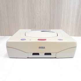 Sega Saturn Japanese white console bundle with 3D Multi Controller & 5 Games