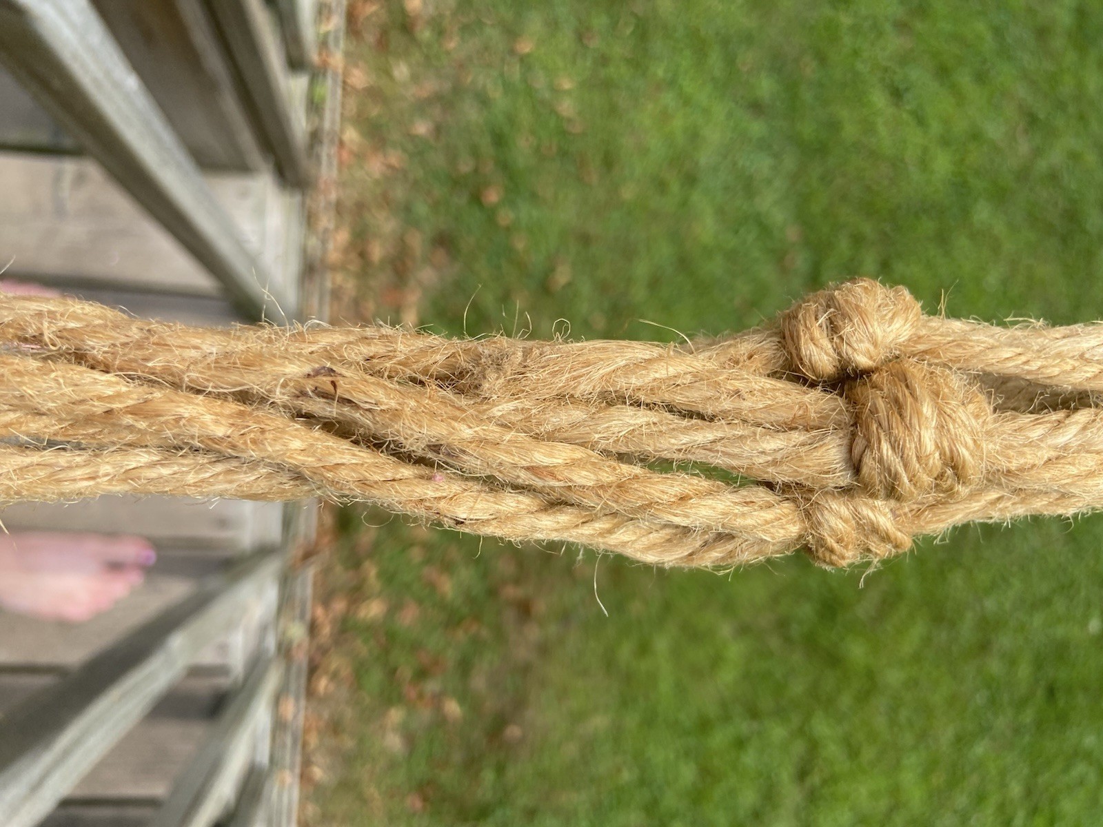 Lot Of 2 Macrame Plant Hangers 39 In Binder Twine Boho Vintage