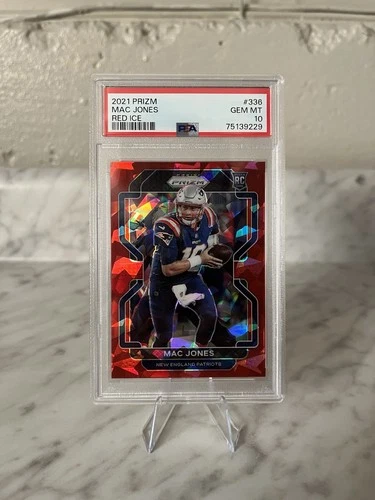 Mac Jones 2021 Panini Prizm Mac Jones #336 Red