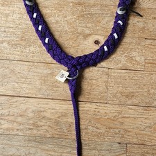 Podwójna dostawa C fioletowy nylon zachodni nakrycie głowy