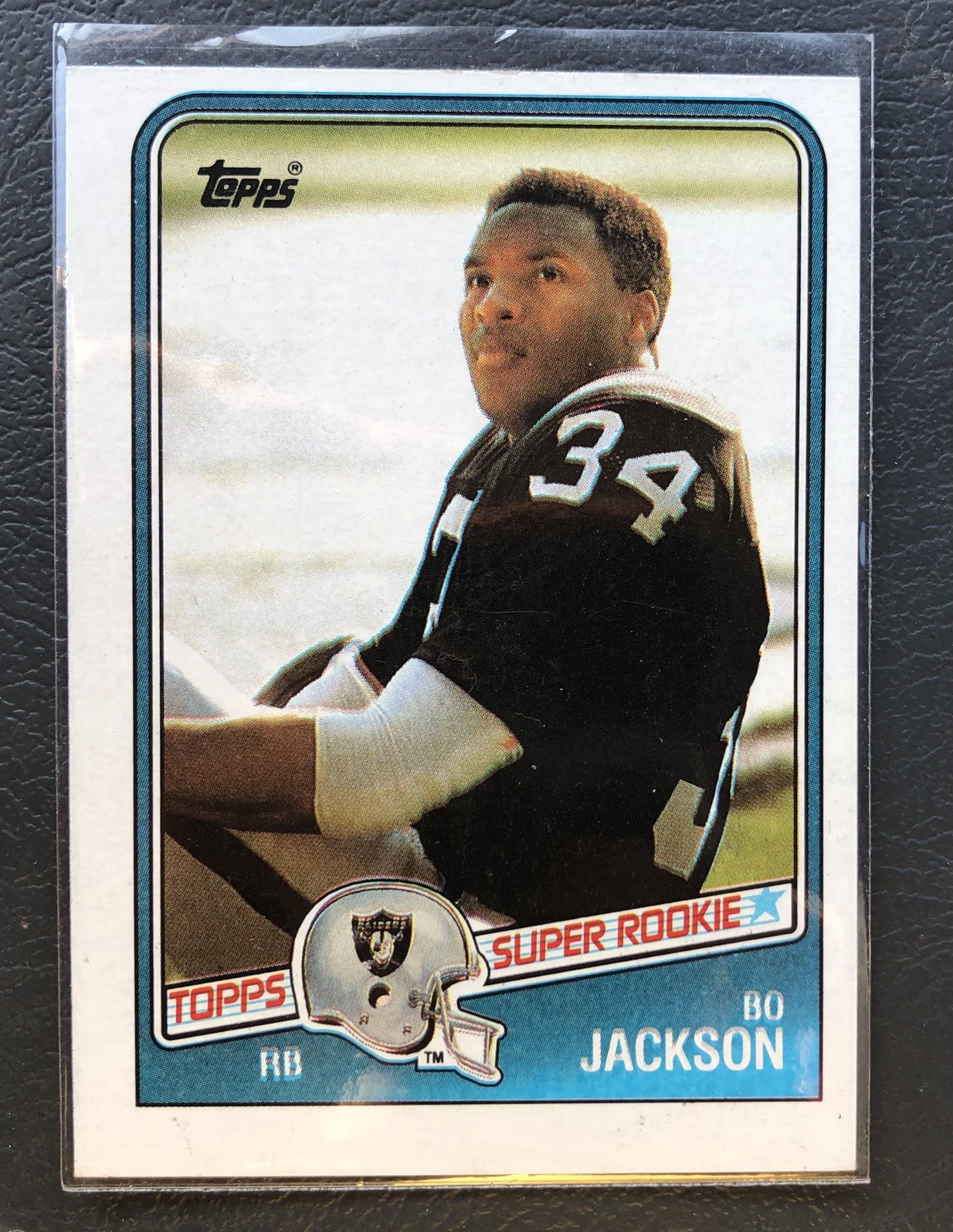 1988 Topps Bo Jackson Rookie RC #327 Raiders Football Near Mint
