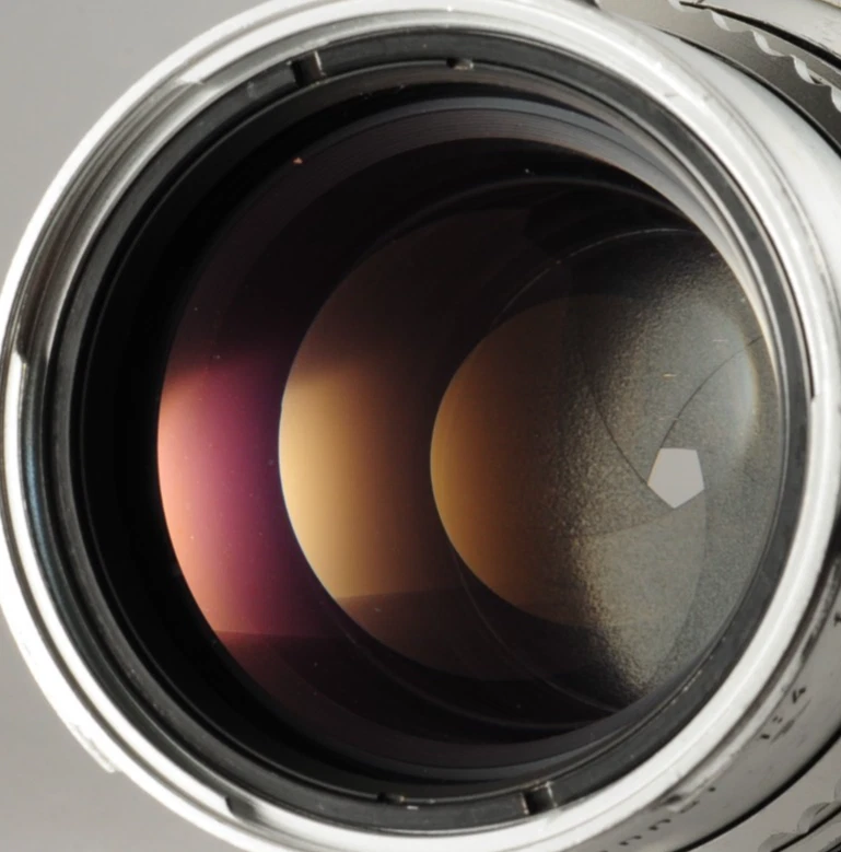 Lente Hasselblad 150 mm F/4 Zeiss Sonnar C plateada MF #4069 de pago de impuestos de EE. UU. Foto 3 de 4