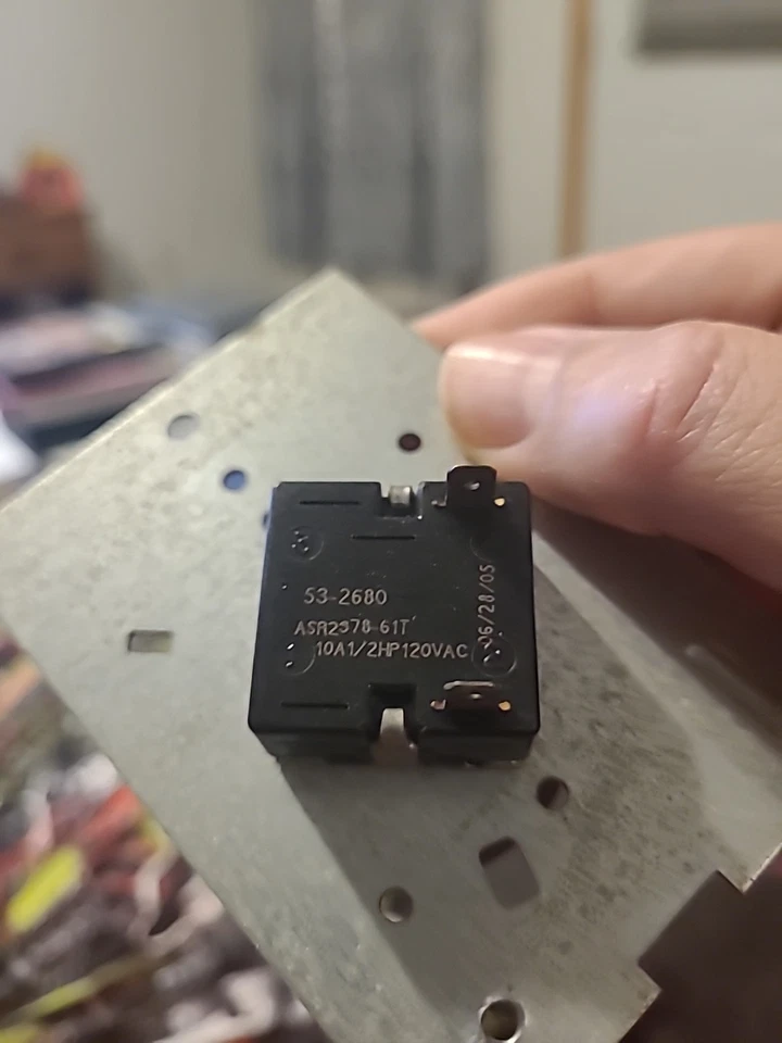 Interruptor de señal de secadora Amana Maytag 53-2680 ASR2378 con perilla Foto 3 de 3