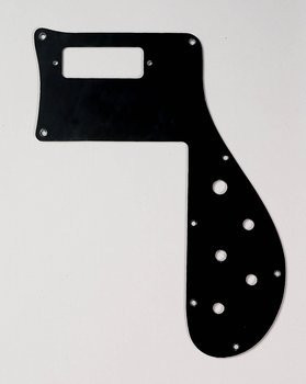 Allparts Pickguard for Rickenbacker Bass 4001 1973 or Earlier 1-Piece 1-Ply B...