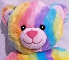 Build A Bear Enchanted Garden Rainbow Bear Pastel Swirl 17" Plush Stuffed Animal — photo 2