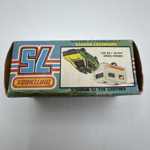 Vintage Matchbox Superfast 31c Caravan Trailer - Picture 12 of 16