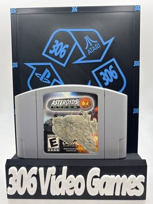 Asteroids Hyper 64 Nintendo 64 N64 Game Cart Only Authentic Tested