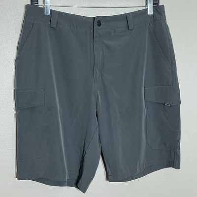 Baleaf Mens Shorts Size XL Cargo Stretch Waist Dri Fit Dark Gray Outdoors