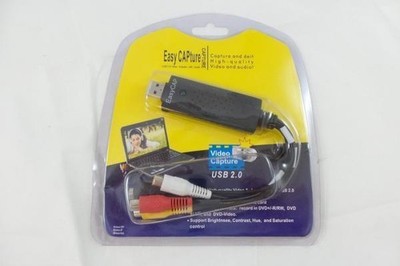 EasyCAP USB 2.0 Audio-Video Capture Adapter VHS/8mm/MiniDV Analog to Digital