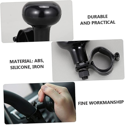 Car Steering Wheel Handle Aid Auto Truck Booster Ball Spinner Knob NEW - Picture 4 of 13