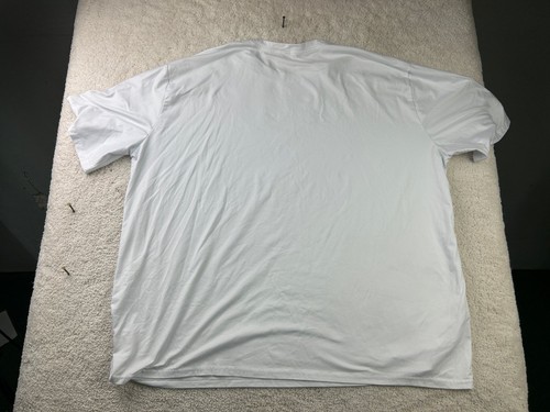5XL Herren T-Shirt weiß Polyester Rundhals Große Größe leicht - Bild 8 von 10