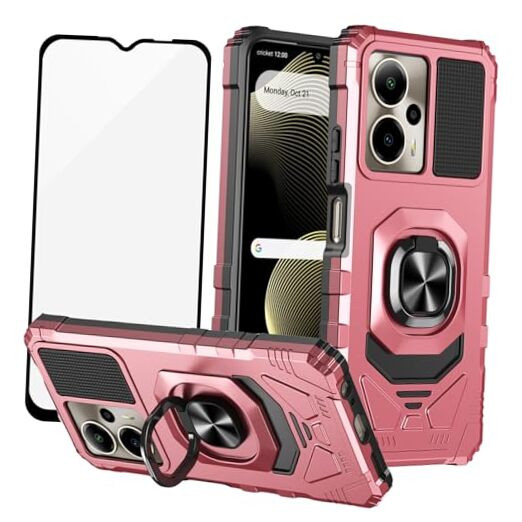 AT&T Motivate Pro 5G & Cricket Outlast 5G Case with Screen Protector