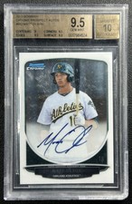 MATT OLSON BGS 9.5 2013 BOWMAN CHROME #BCP-MO PROSPECT AUTO ATHLETICS 4524