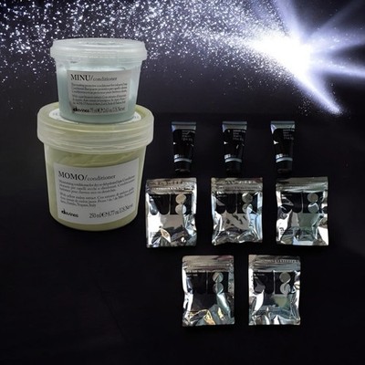Davines MOMO Conditioner 8.77oz & MINU Conditioner 2.63oz Protective Treatments