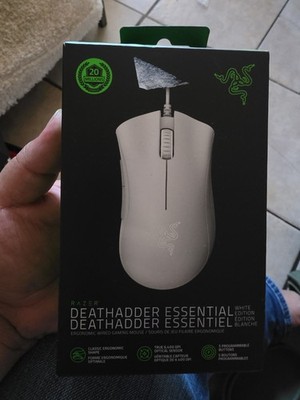 Razer Deathadder Essential Gaming Mouse White
