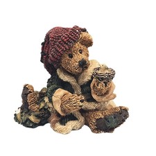 Vintage Boyds Bears Elgin the Elf Bear Style 2236 Bird Nest 1994 3E/2829 Resin
