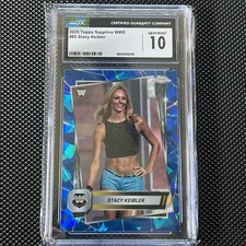 2025 Topps Chrome Sapphire WWE Stacy Keibler #85 CGC 10