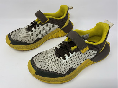 Adidas X Lego Sport Pro Kids Size Athletic Shoes Brown Yellow