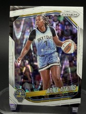 Ariel Atkins 2025 Panini Prizm WNBA - White Seismic Prizm Card# 13