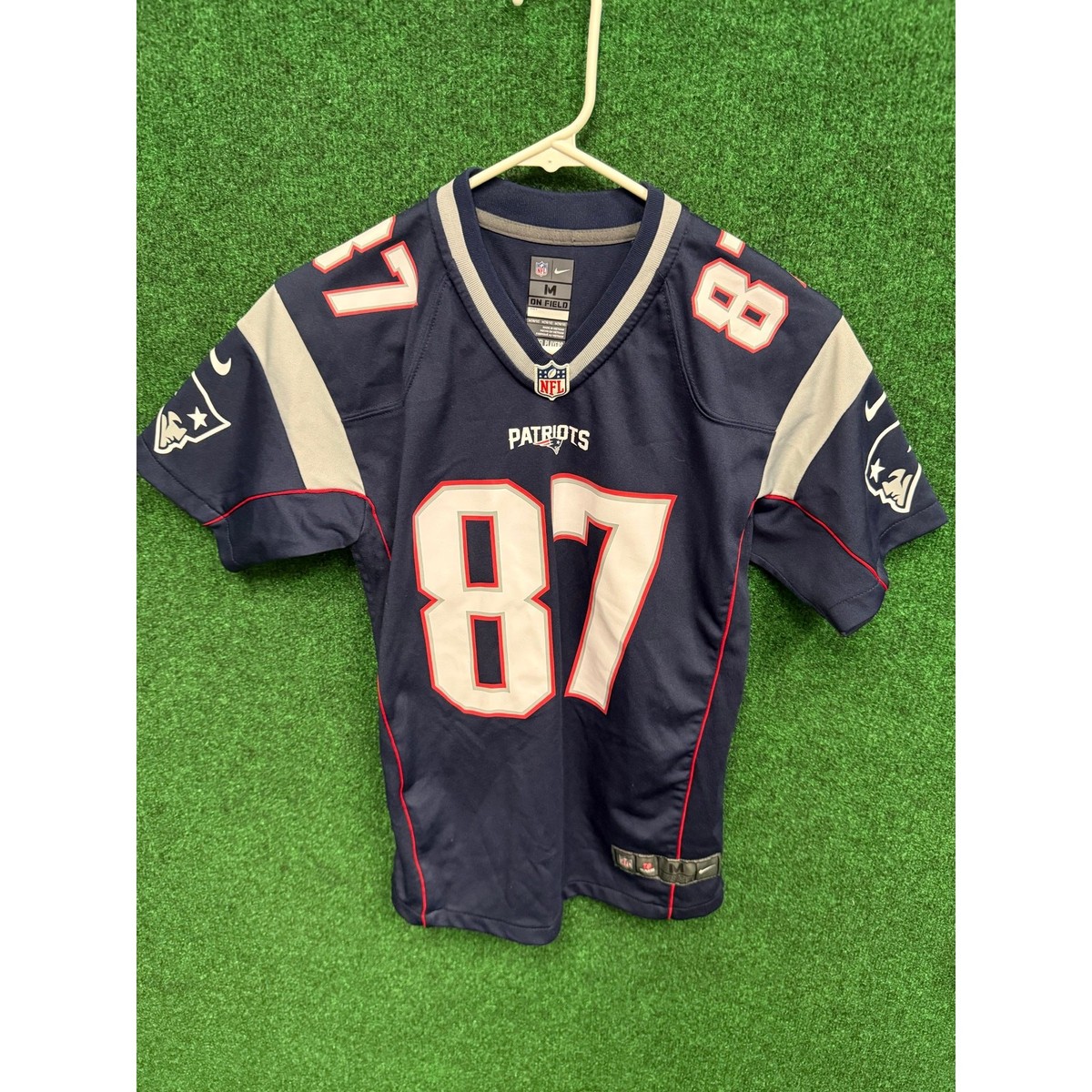 Game Jersey Rob Gronkowski Youth Throwback Jersey NFL X Nike Team