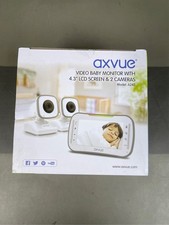 A242 Video Baby Monitor Comfortable Slim Design Handheld Enclosure 4.3 Screen