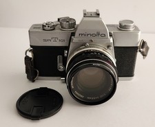 Minolta SRT 101 35mm Film Camera w/ Rokkor 55mm f/1.7