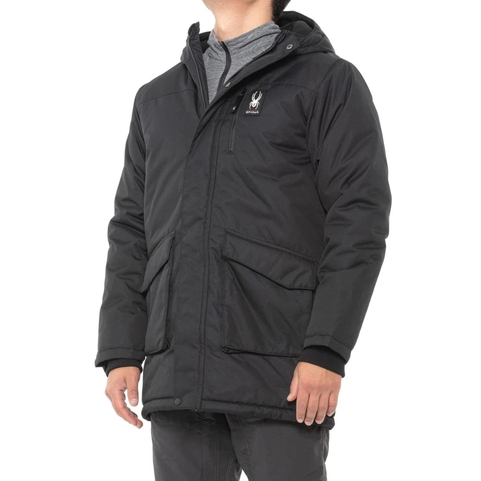 PARKA SPYDER HOMBRE GRANDE - NEGRA Foto 3 de 3