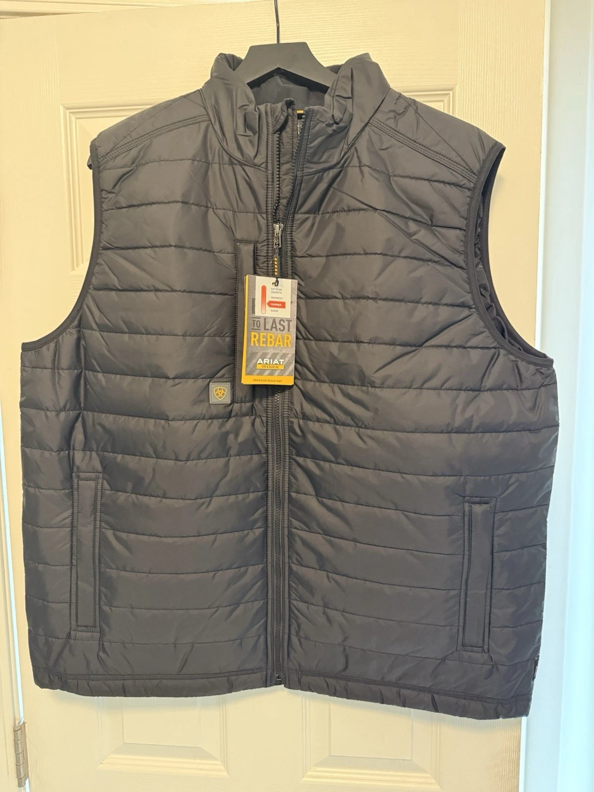 ariat Rebar Cordura Ripstop Lightweight Insulated Vest Size 2XL