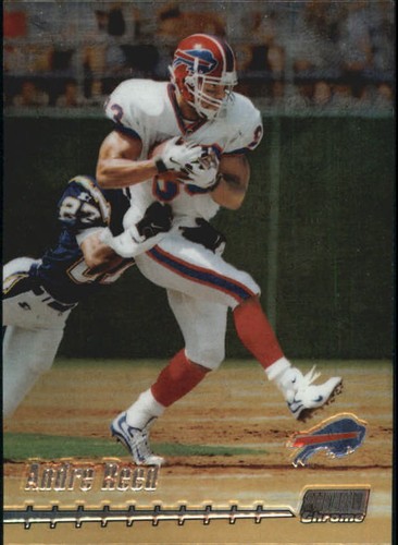 Andre Reed #2 1999 Stadium Club Chrome card