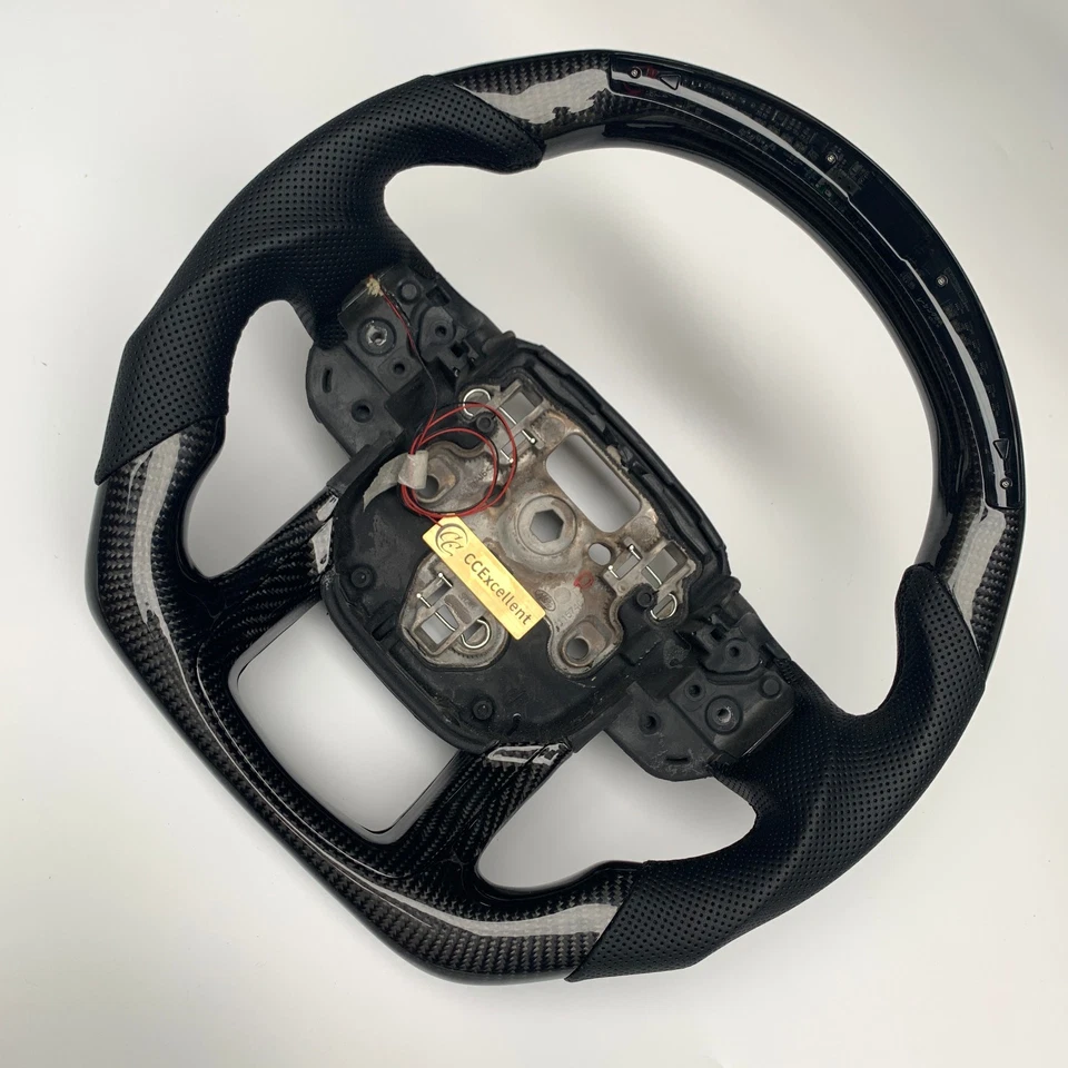 For Land Rover Range Rover Sport 2014-2020 real carbon fiber steering wheel/LED - Image 2 of 4