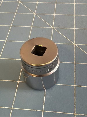 #ad Snap on Tools NEW 3 8quot; Drive 12 POINT SAE 1” Shallow Chrome Socket F321 $30.73