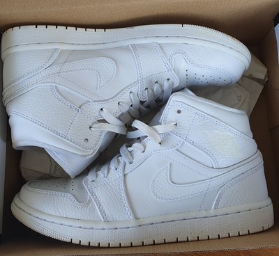 Nike Air Jordan 1 Mid Gr.40 weiß Schuhe Sneaker w. Neu 