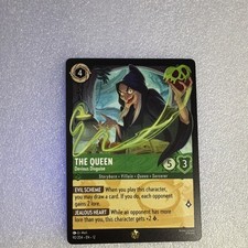 Ravensburger Disney Lorcana TCG The Queen - Devious Disguise 90/204 Cold Foil