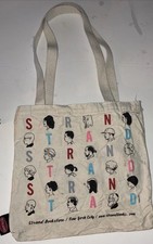 Vintage STRAND BOOKSTORE NYC Established 1921 Canvas Shopping Tote Bag