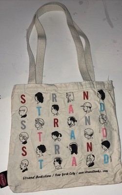 Vintage STRAND BOOKSTORE NYC Established 1921 Canvas Shopping Tote Bag